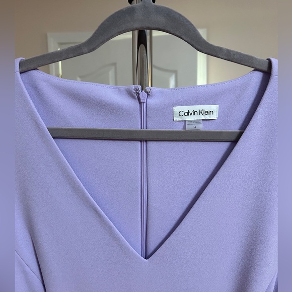 Calvin Klein lavender jumpsuit size 14 - Picture 8 of 8